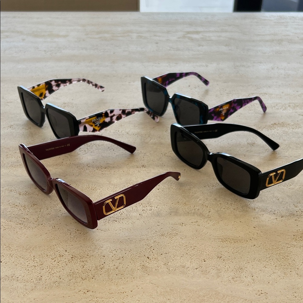 Designer inspired lot of 4 sunglasses